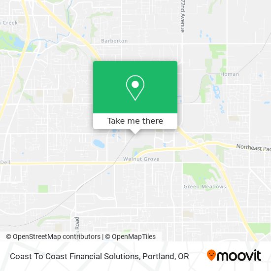 Mapa de Coast To Coast Financial Solutions