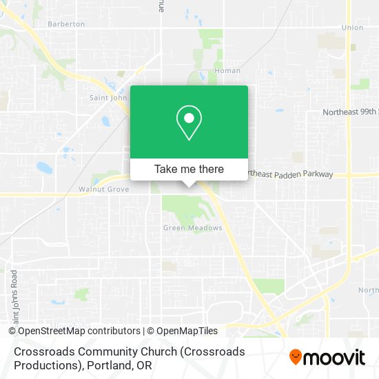 Crossroads Community Church (Crossroads Productions) map