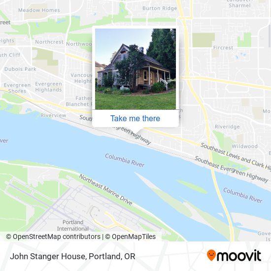 Mapa de John Stanger House