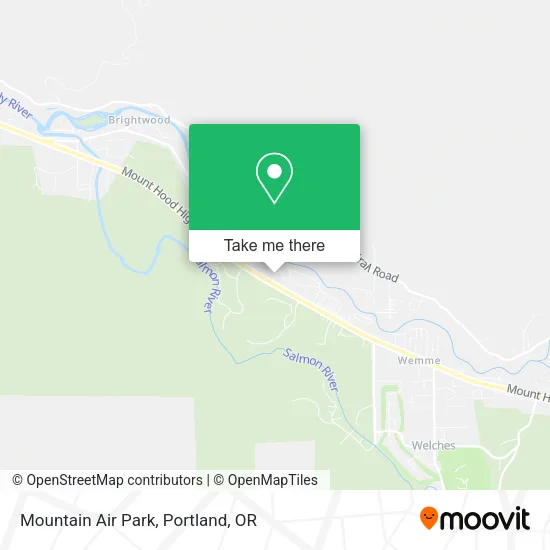 Mountain Air Park map