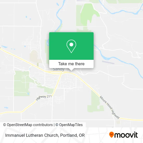 Immanuel Lutheran Church map