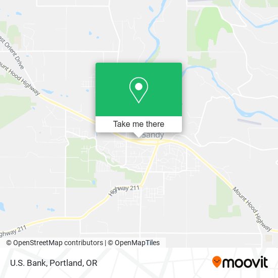 Mapa de U.S. Bank