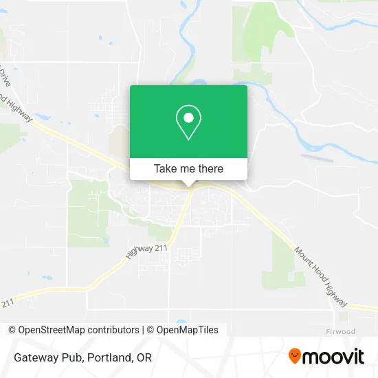 Gateway Pub map