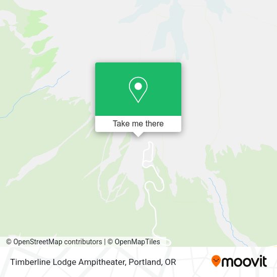 Timberline Lodge Ampitheater map
