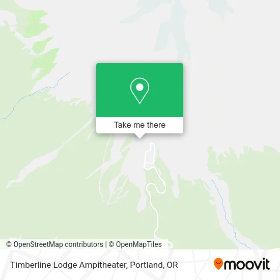 Timberline Lodge Ampitheater map