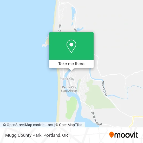 Mugg County Park map