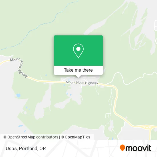 Usps map
