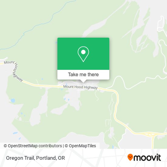 Mapa de Oregon Trail