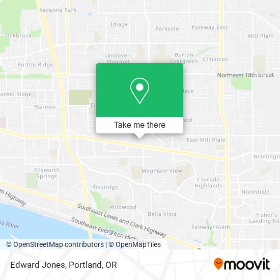 Edward Jones map