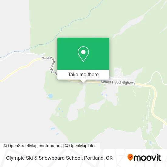 Olympic Ski & Snowboard School map