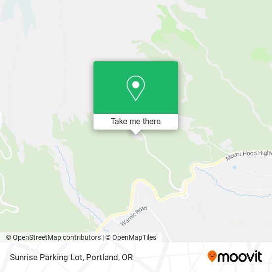 Sunrise Parking Lot map