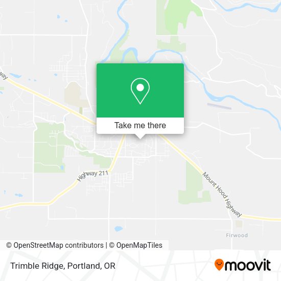 Trimble Ridge map