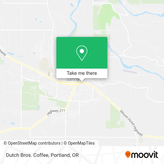 Dutch Bros. Coffee map