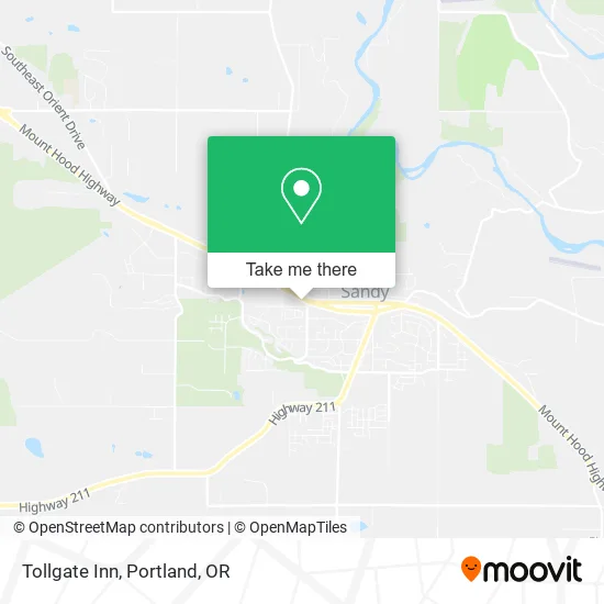 Tollgate Inn map