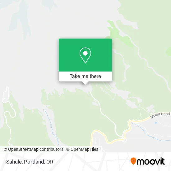 Mapa de Sahale