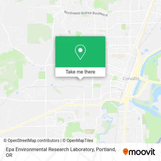 Mapa de Epa Environmental Research Laboratory