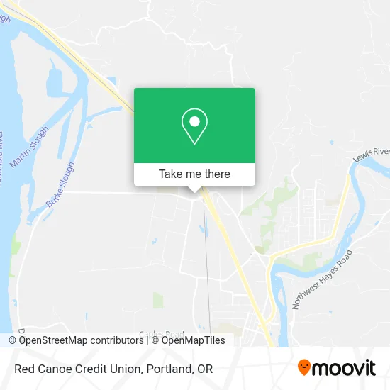 Red Canoe Credit Union map