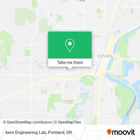 Aero Engineering Lab map