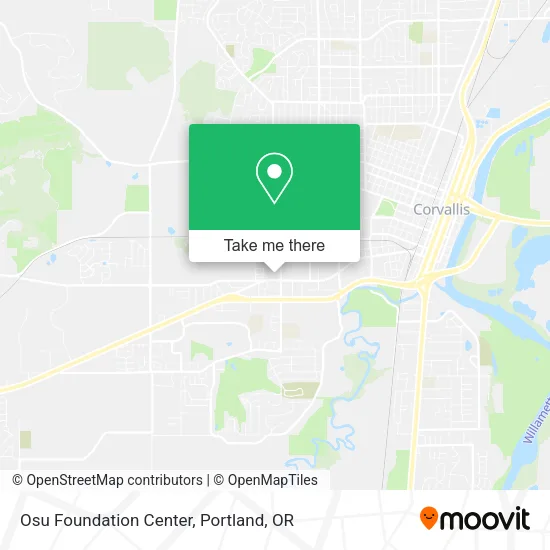 Mapa de Osu Foundation Center