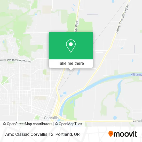Amc Classic Corvallis 12 map