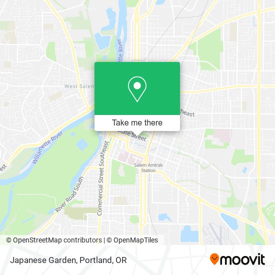 Mapa de Japanese Garden