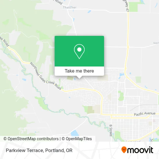 Parkview Terrace map