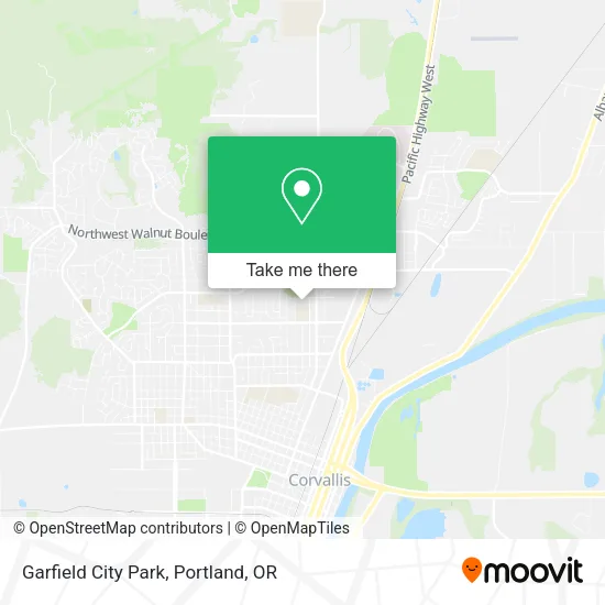 Mapa de Garfield City Park