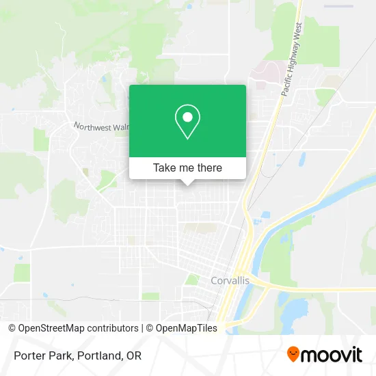 Mapa de Porter Park