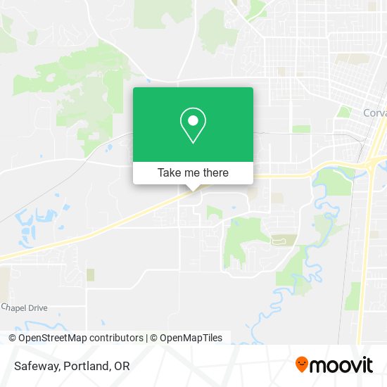 Mapa de Safeway