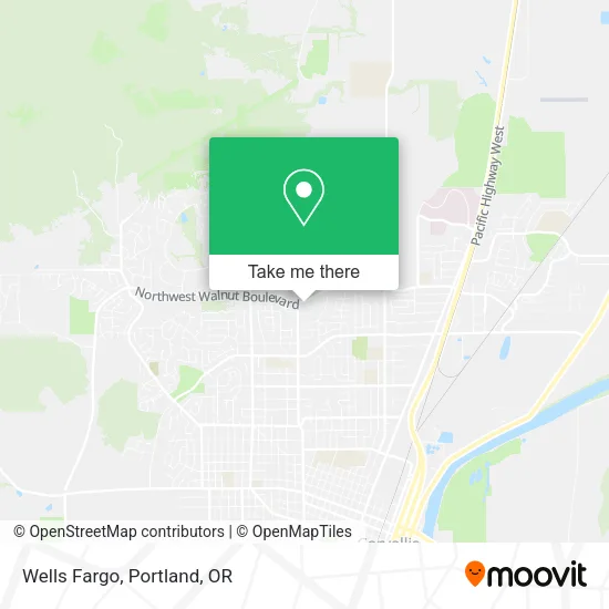 Mapa de Wells Fargo