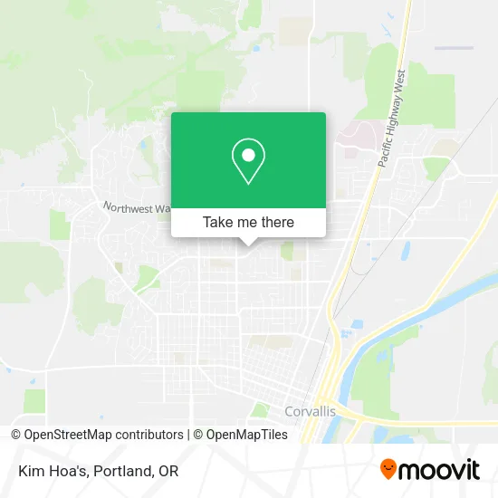 Mapa de Kim Hoa's