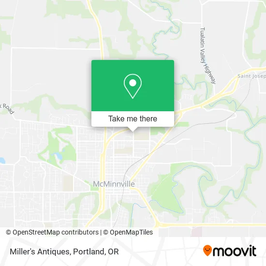 Miller's Antiques map