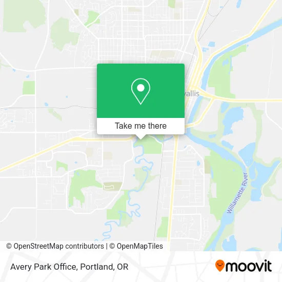 Avery Park Office map