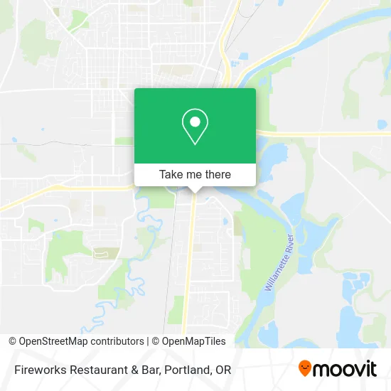 Fireworks Restaurant & Bar map