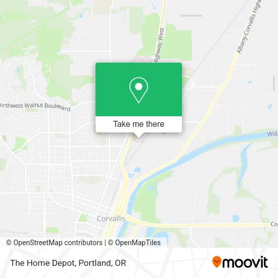 Mapa de The Home Depot