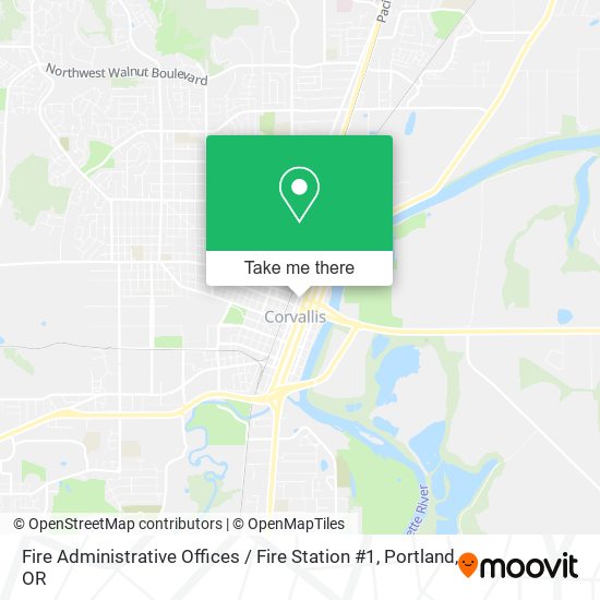 Fire Administrative Offices / Fire Station #1 map