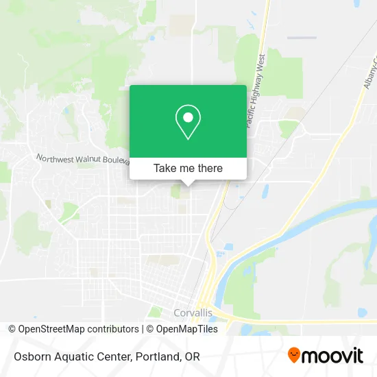 Osborn Aquatic Center map