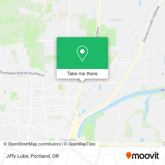 Mapa de Jiffy Lube