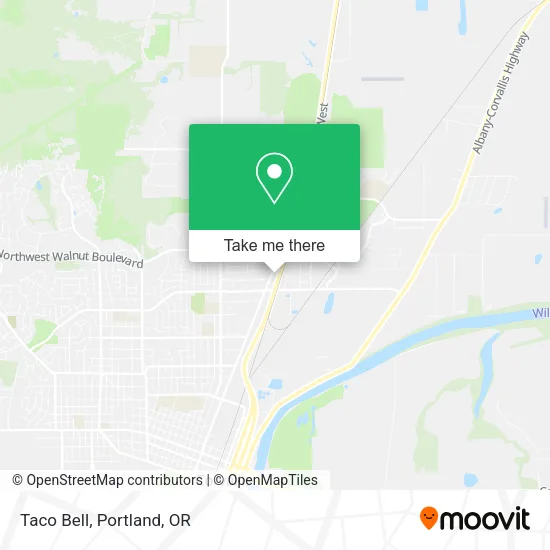 Mapa de Taco Bell