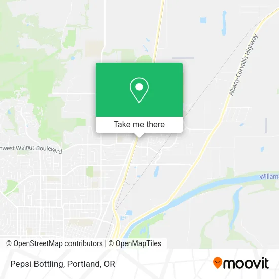 Mapa de Pepsi Bottling