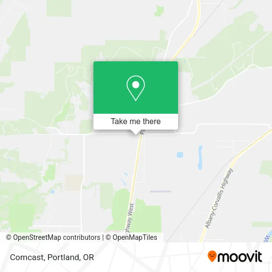 Comcast map