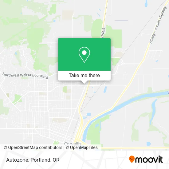 Mapa de Autozone