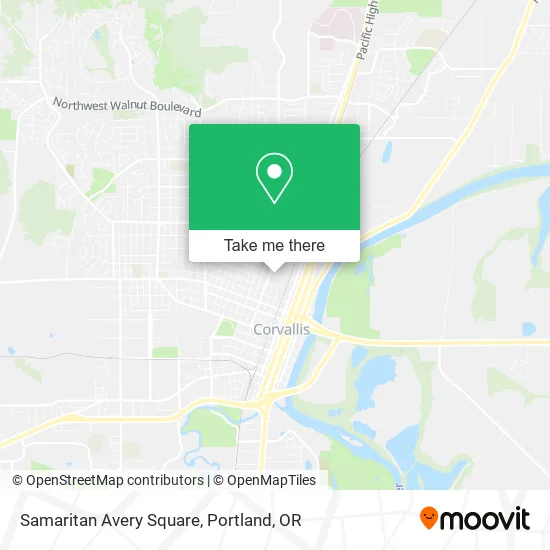 Mapa de Samaritan Avery Square