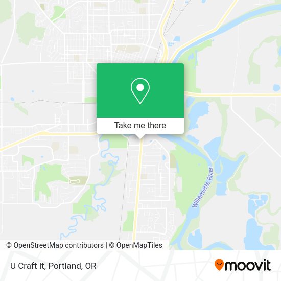 U Craft It map