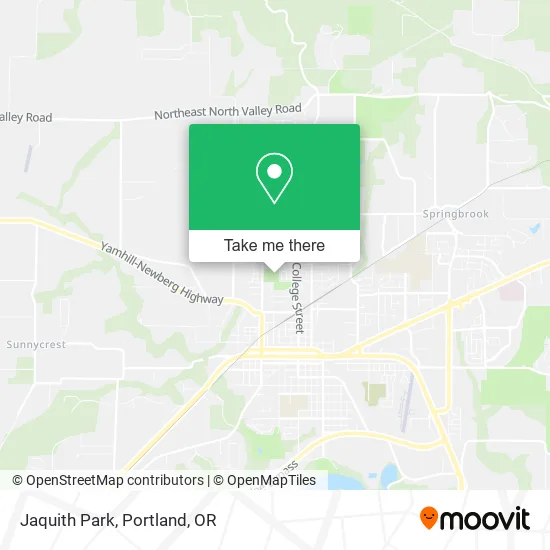 Jaquith Park map