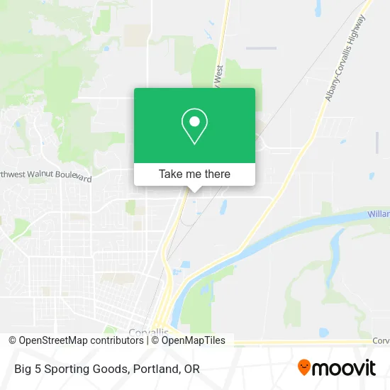 Mapa de Big 5 Sporting Goods