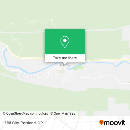 Mill City map