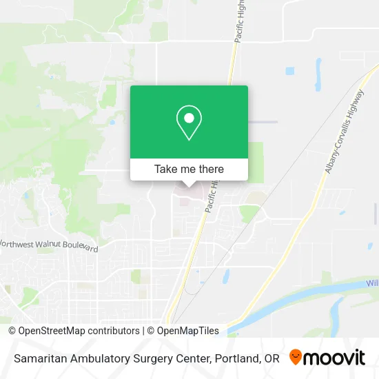Mapa de Samaritan Ambulatory Surgery Center
