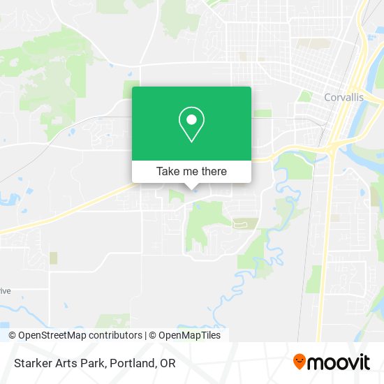 Mapa de Starker Arts Park