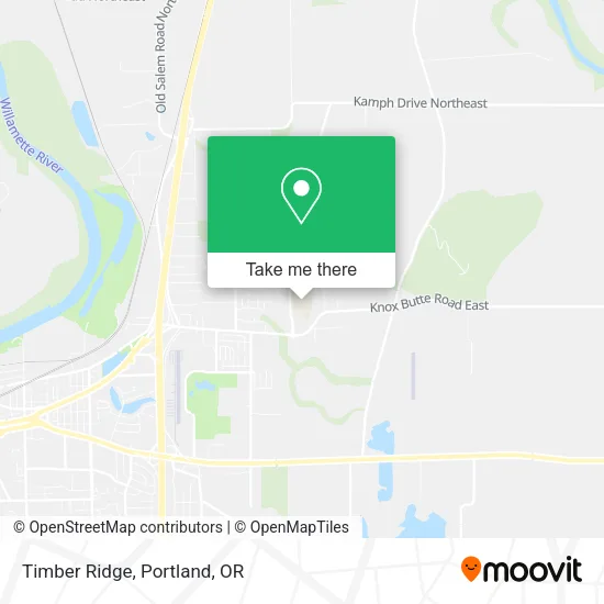 Timber Ridge map